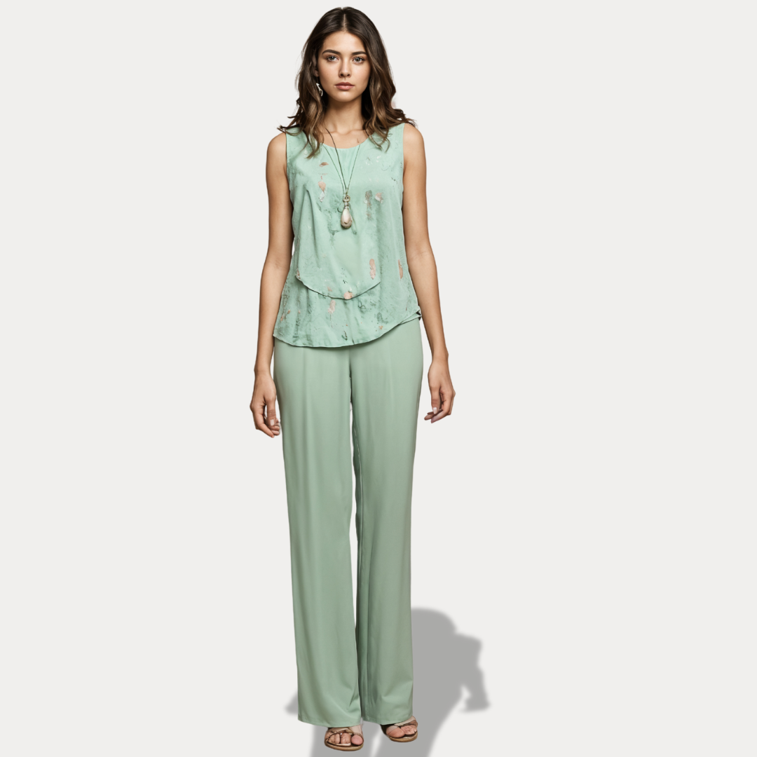 COMPLETO CON GAMBA LARGA