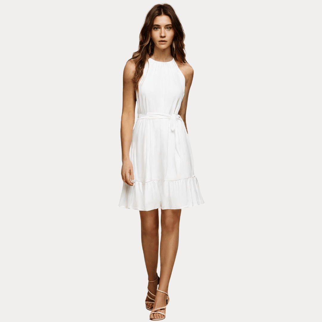 ABITO CON COLLETTO ROTONDO