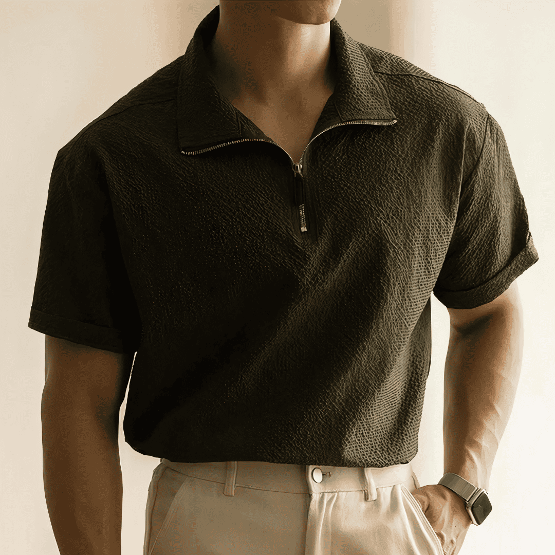 MAGLIETTA POLO TEXTURE GRANA GROSSA