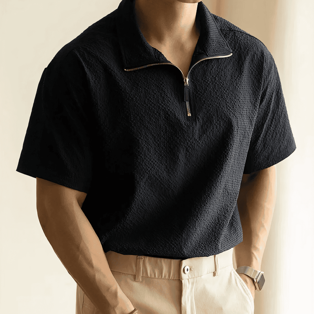 MAGLIETTA POLO TEXTURE GRANA GROSSA