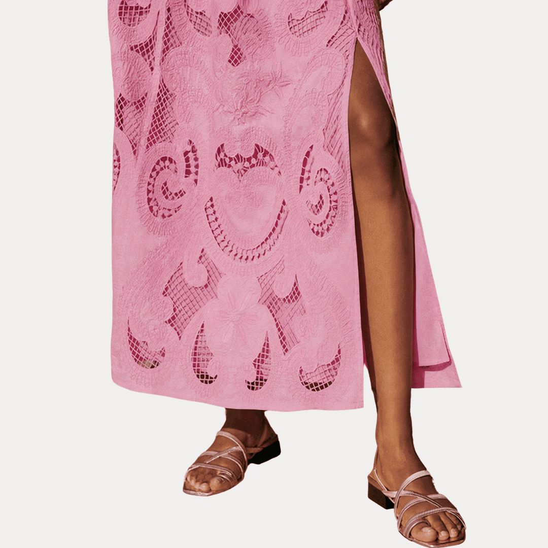 COMPLETO DUE PEZZI CON RICAMI