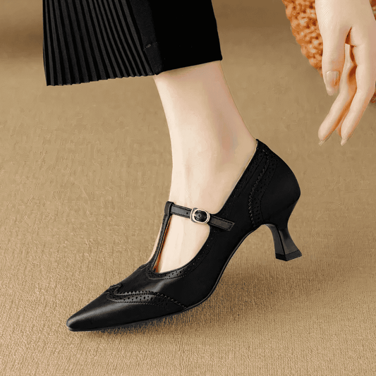 SCARPE CON TACCO IN STILE FRANCESE