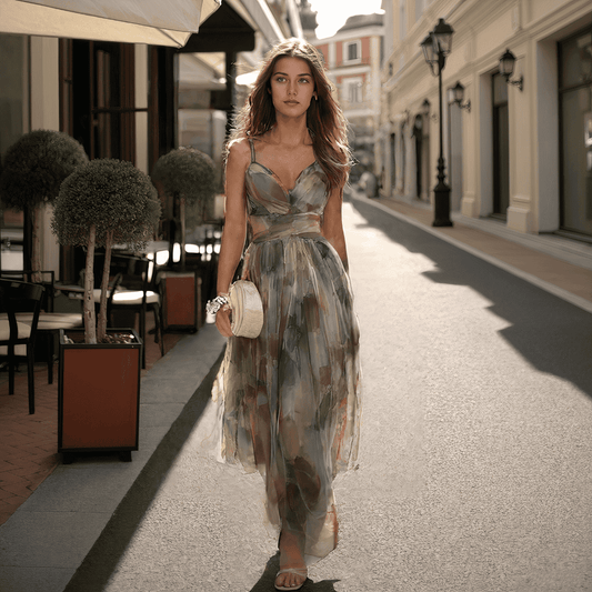 ABITO DECORO FLOREALE