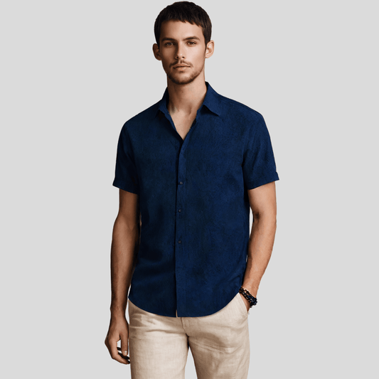 CAMICIA REGULAR A MANICA CORTA