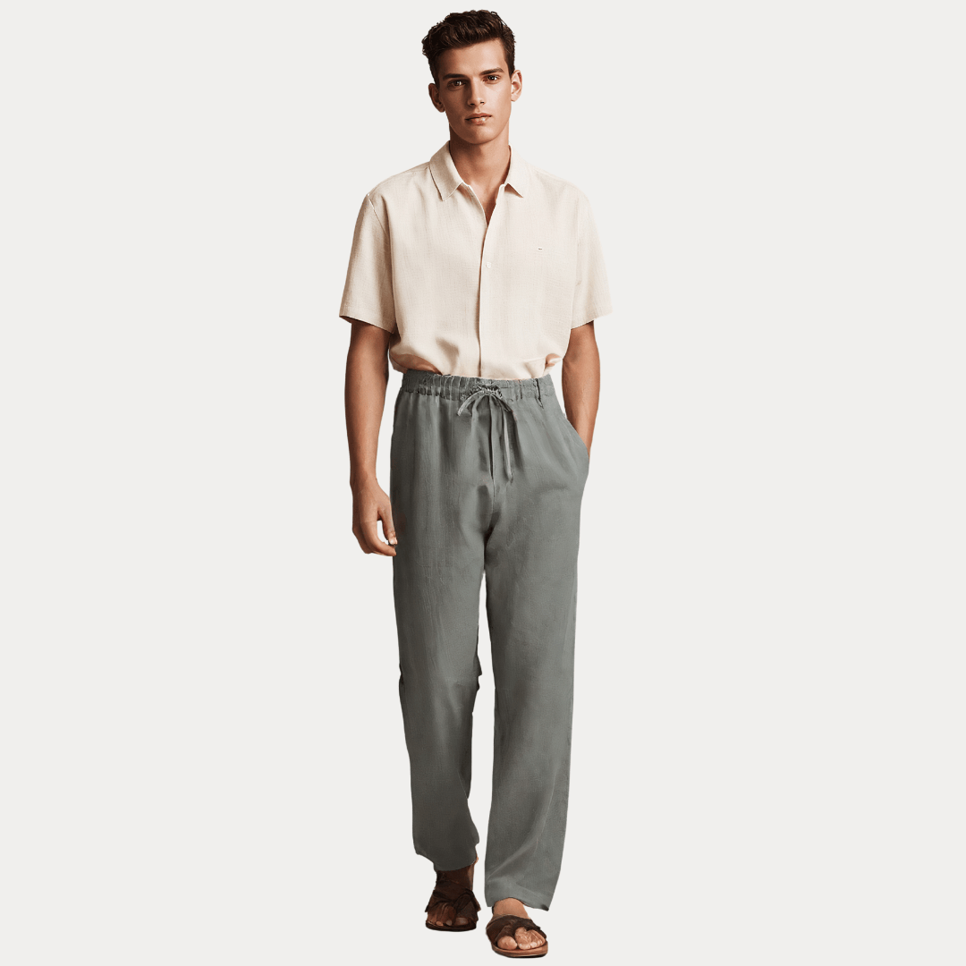 PANTALONI FRESCO LINO