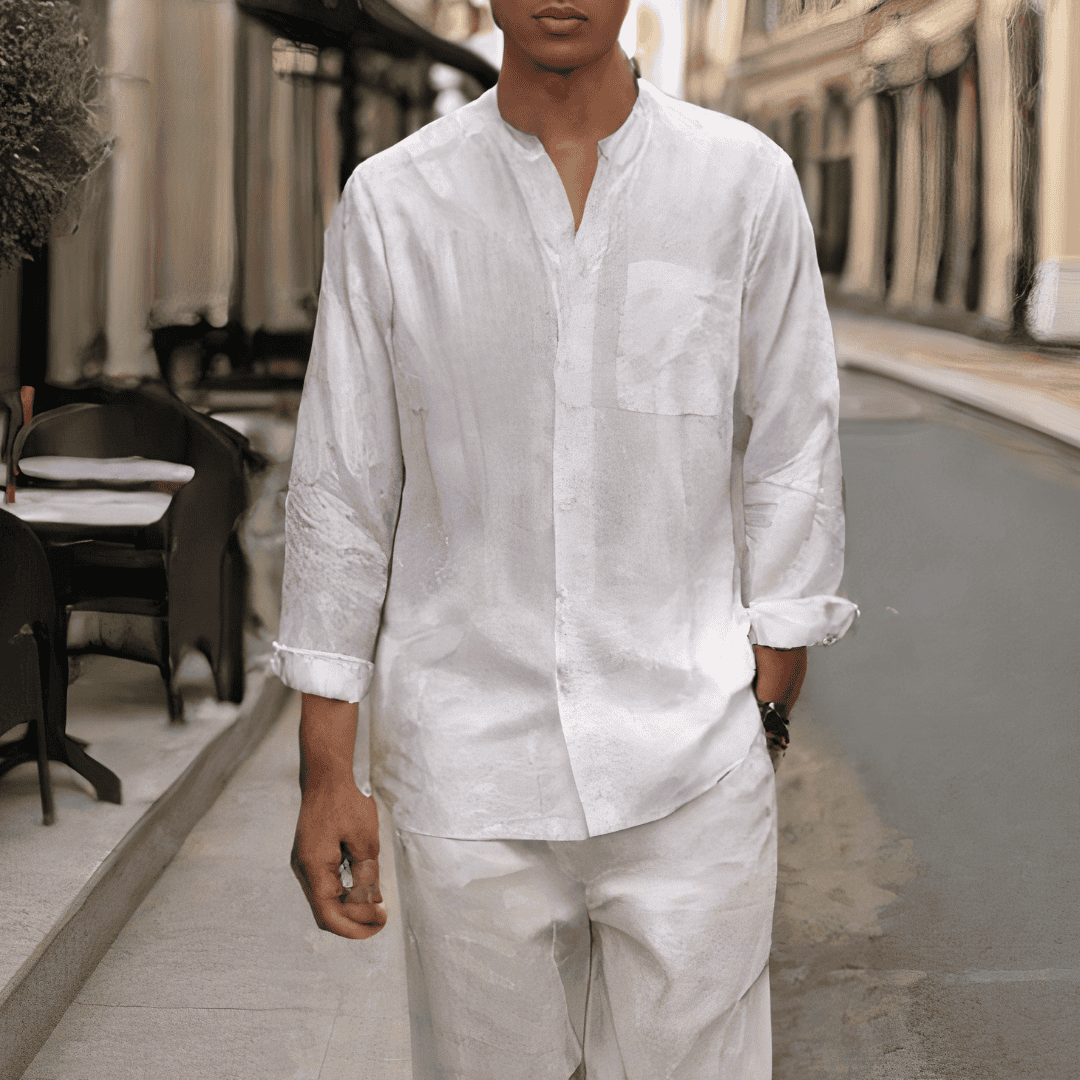 COMPLETO DUE PEZZI IN LINO