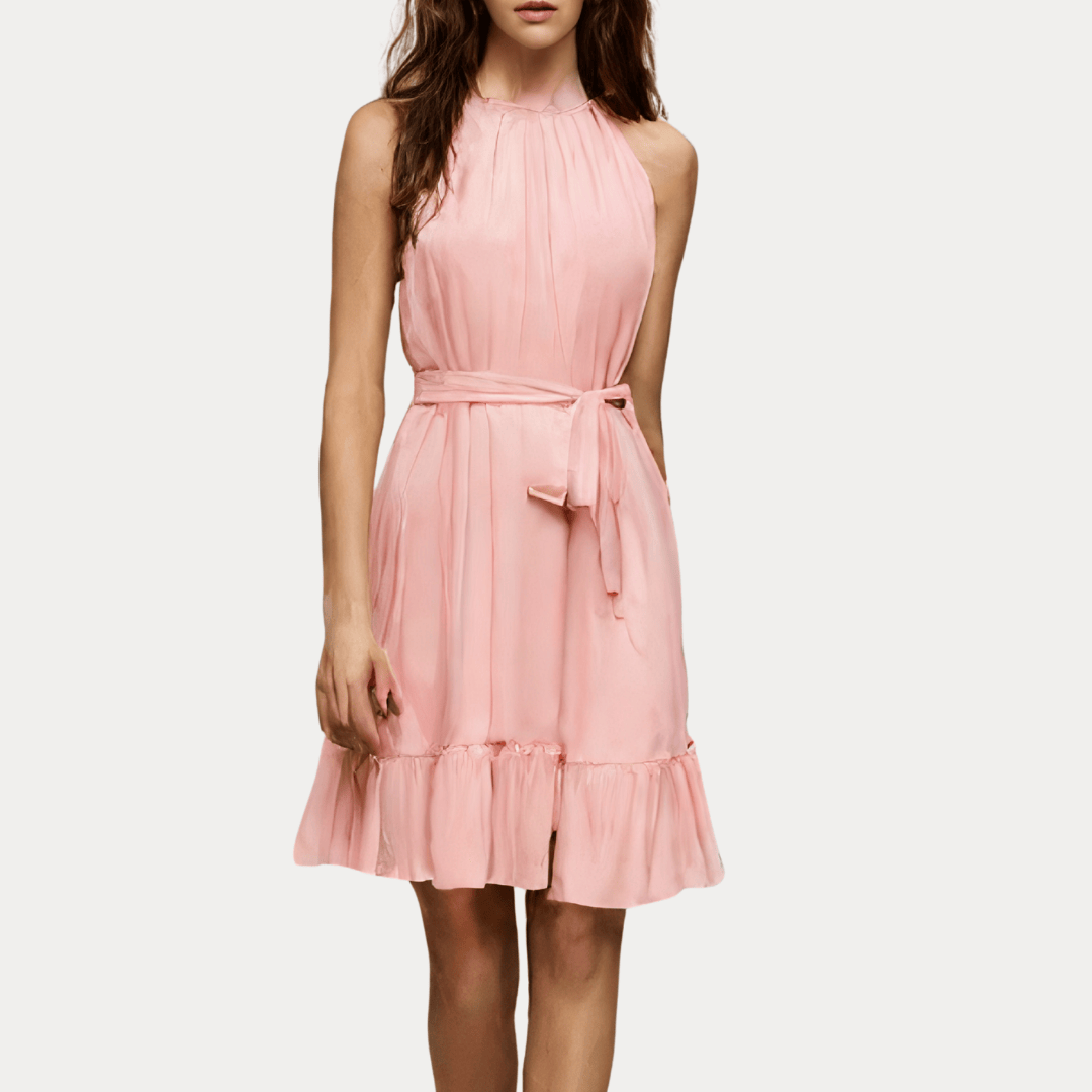 ABITO CON COLLETTO ROTONDO