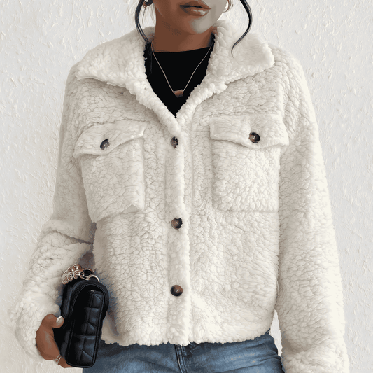 BOMBER CAMICIA IN PELUCHE