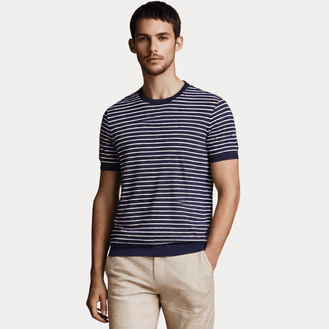 GIROCOLLO A MANICHE CORTE