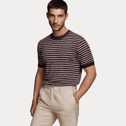 GIROCOLLO A MANICHE CORTE