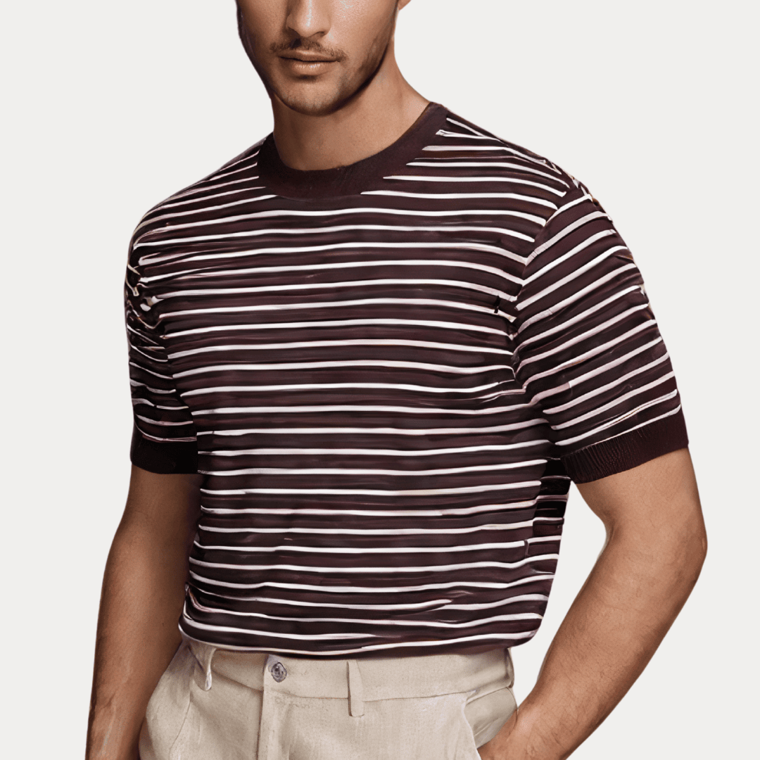 GIROCOLLO A MANICHE CORTE