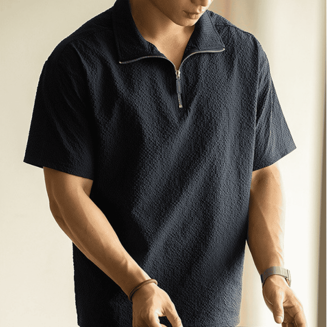 MAGLIETTA POLO TEXTURE GRANA GROSSA