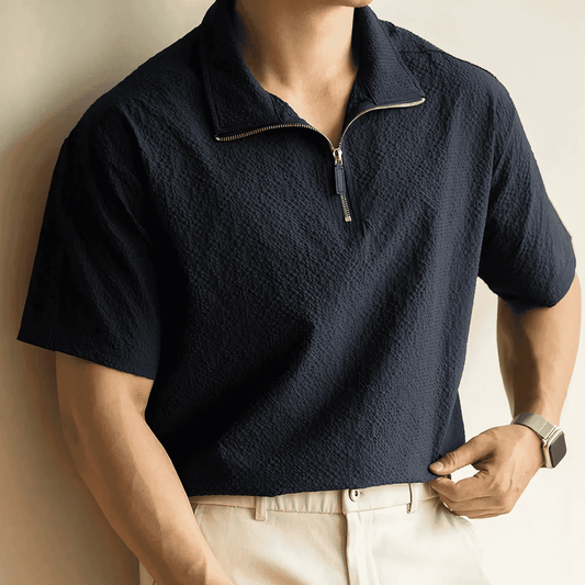 MAGLIETTA POLO TEXTURE GRANA GROSSA