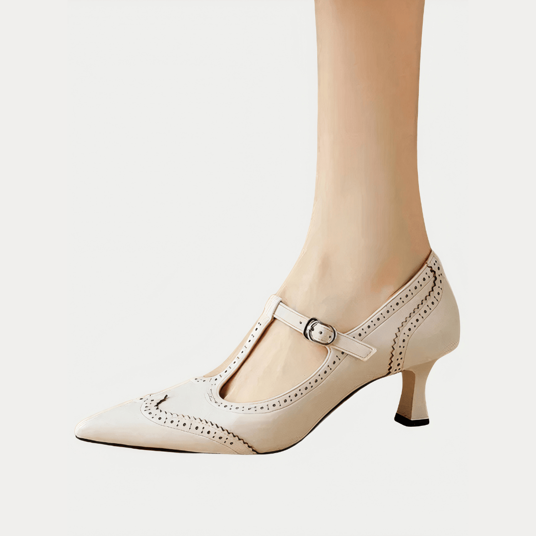 SCARPE CON TACCO IN STILE FRANCESE