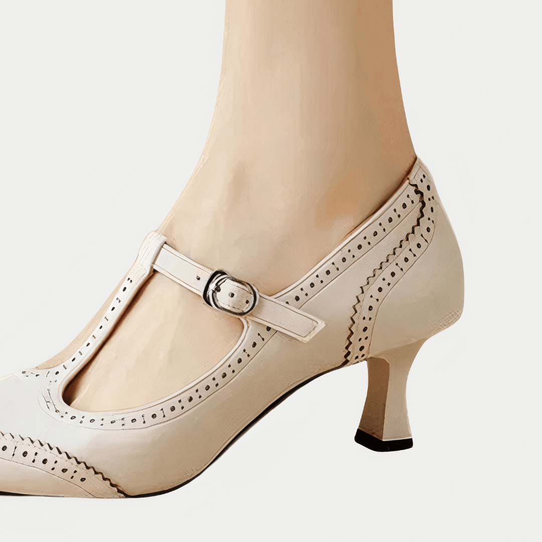 SCARPE CON TACCO IN STILE FRANCESE