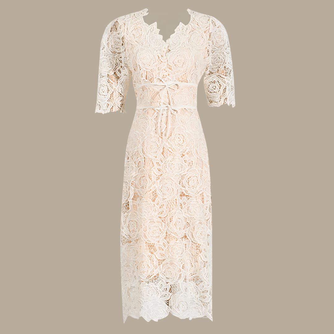 ABITO IN PIZZO RICAMATO