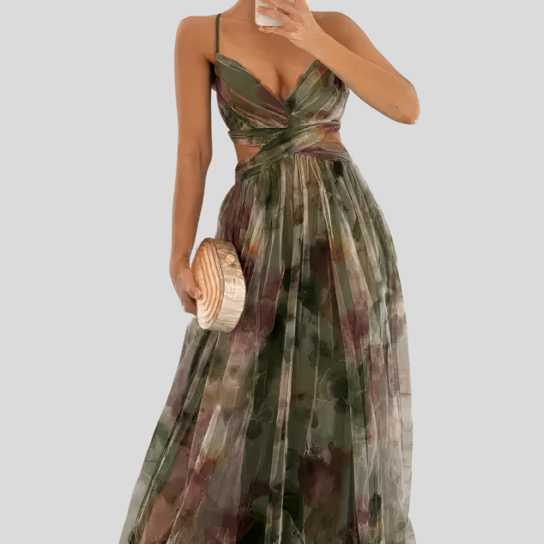 ABITO DECORO FLOREALE