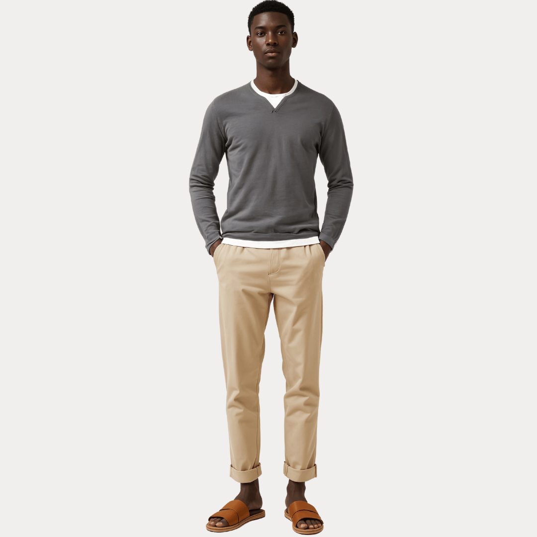 PULLOVER A MANICHE LUNGHE